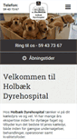 Mobile Screenshot of dyrehospital.net