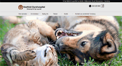 Desktop Screenshot of dyrehospital.com